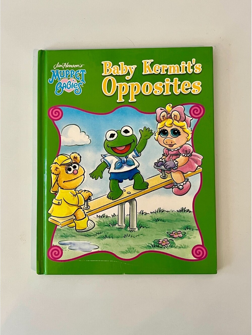 Vintage Children's Book Muppet Babies Baby Kermit's Opposites 2004
